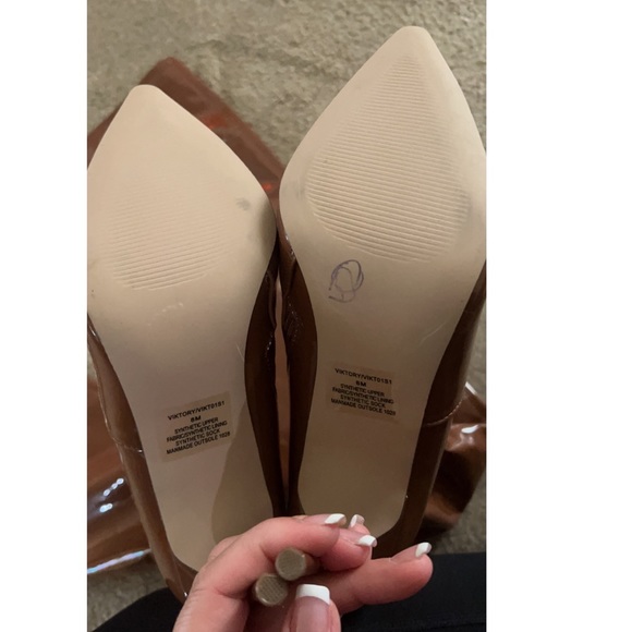 New Steve Madden Womens pleather thigh high boots 7-7.5 - Picture 9 of 10